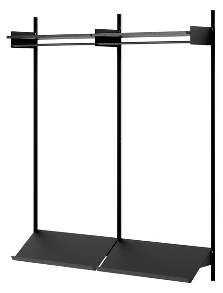 NEW WORKS Policová sestava Wardrobe 2, Oak / White