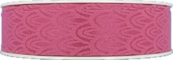 Stuha taftová SINFONIE PINK růžová 25mm x 20m (7,-Kč/m)
