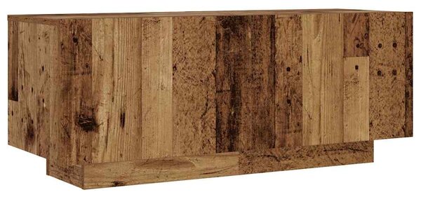 Noční stolek starého dřeva 100 x 35 x 40 cm kompozitní dřevo 3329173