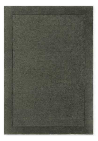 Tmavě zelený ručně tkaný koberec s příměsí vlny 160x230 cm Kari – Villeroy&Boch