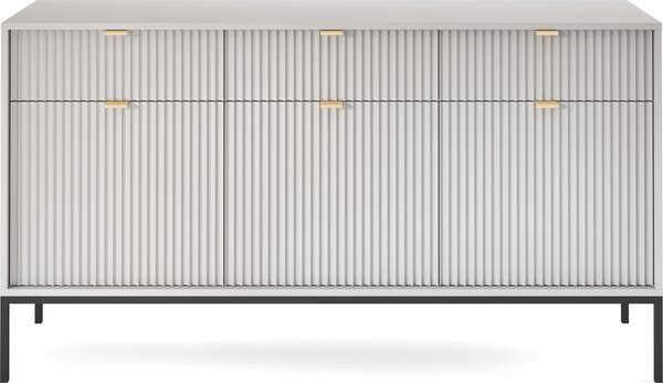 Komoda - edá barva, 154 x 83 x 39 cm