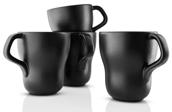 Eva Solo Černý kameninový hrnek Nordic Kitchen 350 ml