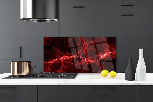 Kuchyňský skleněný panel Abstrakce Umění 140x70 cm