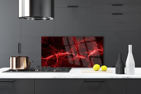 Kuchyňský skleněný panel Abstrakce Umění 140x70 cm