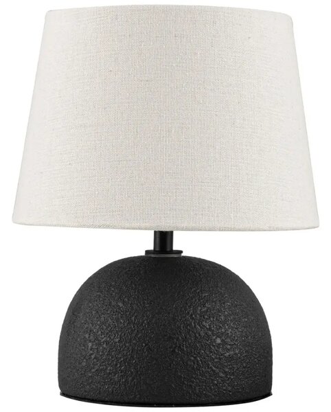 Nova Luce Bílo-černá keramická stolní lampa Noma