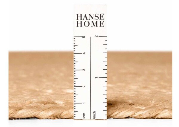 Oboustranný/ručně tkaný jutový koberec v přírodní barvě 160x230 cm Braided – Hanse Home