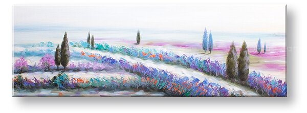 Malovaný nástěnný obraz LUKE 1-dílný CFAZH5803E1 - 120x40 cm