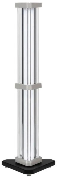 Nova Luce Stříbrná stolní LED lampa Pheme