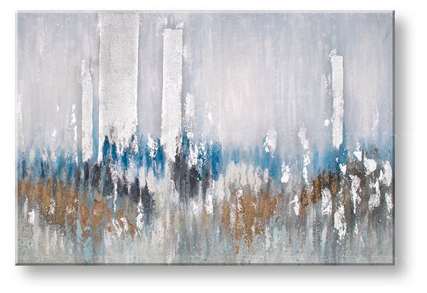 Malovaný nástěnný obraz ABSTRAKT 1 díl 90x60 cm CWF1222W-12E1