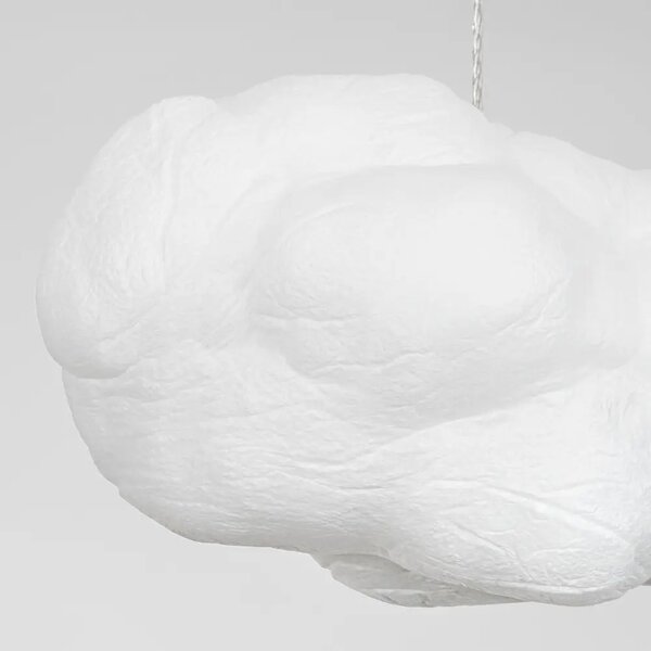 Nova Luce Bílé závěsné světlo Cloud 50 cm