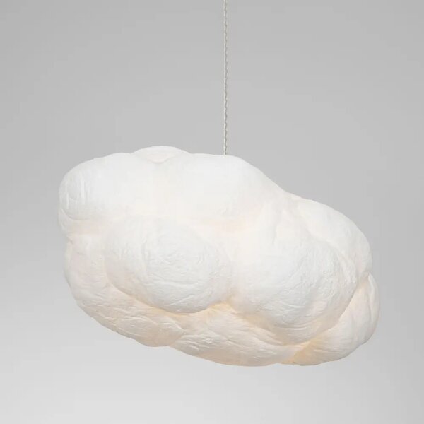 Nova Luce Bílé závěsné světlo Cloud 60 cm