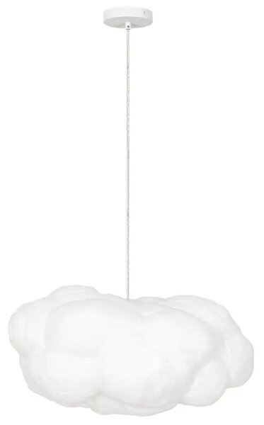 Nova Luce Bílé závěsné světlo Cloud 60 cm