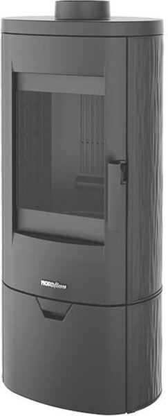 Krbová kamna Palermo 8 kW Eco, litinová, systém regulace primárního a sekundárního vzduchu, 1034 x 450 x 367 mm