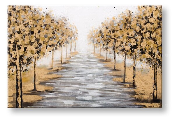 Malovaný nástěnný obraz STROMY 1 díl 90x60 cm CWF1518HE1