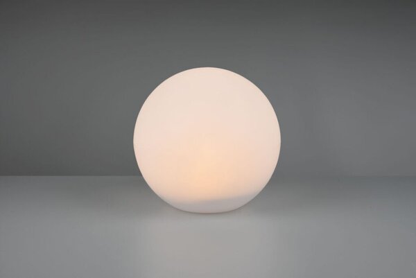 TRIO R55326901 MELO venkovní dekoračná zapichovací koule LED D300mm 0,5W/30lm 3000K IP67 bílá, RGB, dálkový ovladač