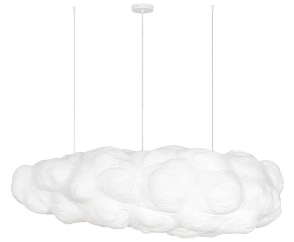Nova Luce Bílé závěsné světlo Cloud 150 cm