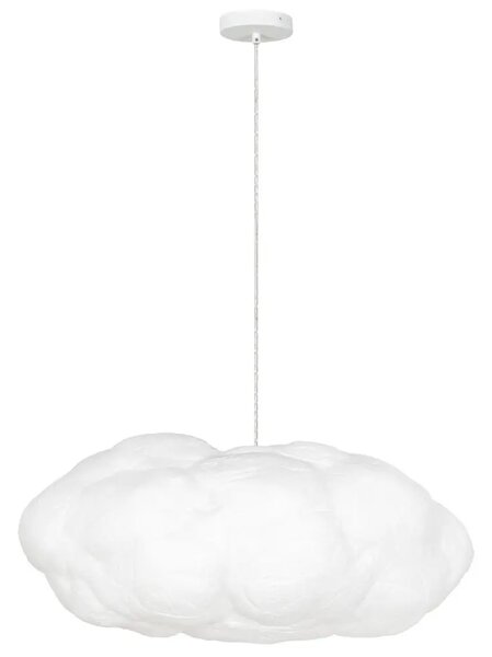 Nova Luce Bílé závěsné světlo Cloud 80 cm