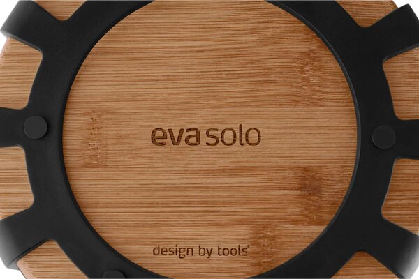 Eva Solo Černý bambusový košík na pečivo Nordic Kitchen 22 cm