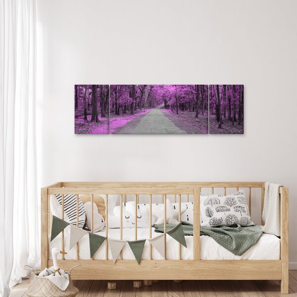 Obraz - Cesta parkem (170x50 cm)