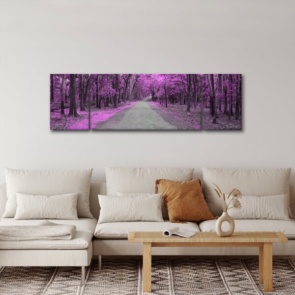 Obraz - Cesta parkem (170x50 cm)