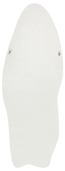 Zrcadlo REIGNY 57 cm 160 cm Umělý samet Bílá