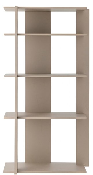 Bloomingville Šedý lakovaný regál Norvida 64 × 29 cm