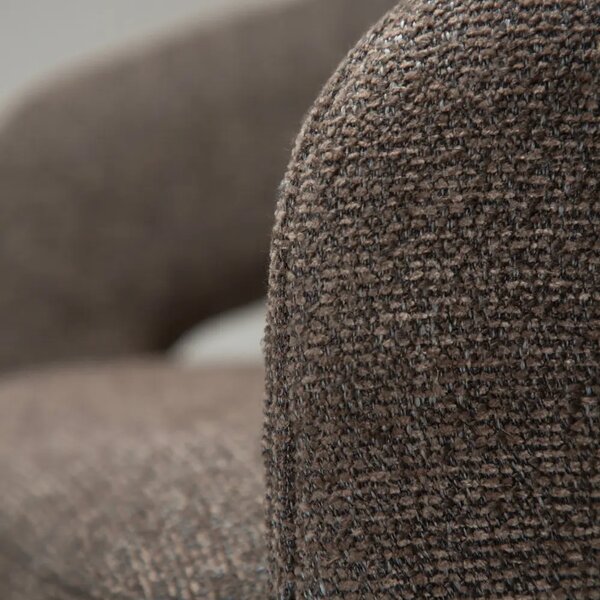 ​​​​​Dan-Form Hnědá bouclé barová židle Splendor 67 cm