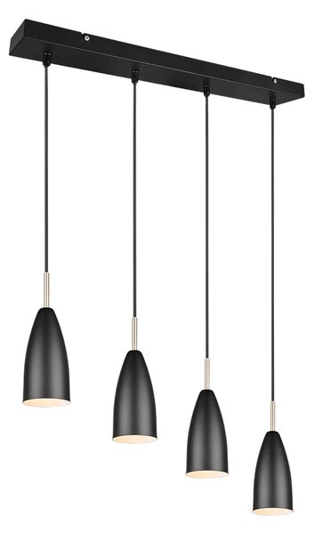 TRIO R30694032 FARIN závěsné svítidlo 4xE14 matná černá