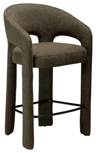 ​​​​​Dan-Form Zelená bouclé barová židle Splendor 67 cm