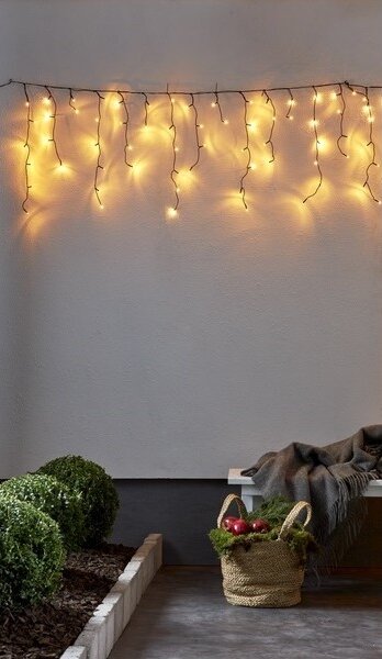 Eglo 410823 - LED Venkovní vánoční řetěz GOLDEN 240xLED 6,4m teplá bílá IP44