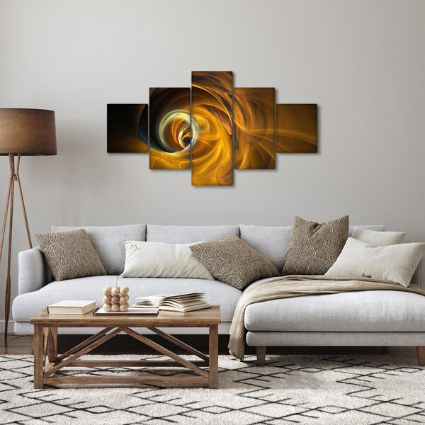 Obraz - Abstrakce v pohybu (125x70 cm)
