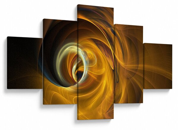 Obraz - Abstrakce v pohybu (125x70 cm)
