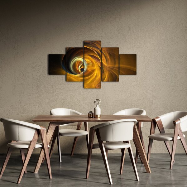Obraz - Abstrakce v pohybu (125x70 cm)