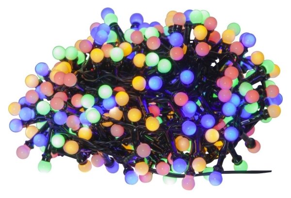 Eglo -LED Venkovní vánoční řetěz BERRY MINI 700xLED/8 funkcí 19m multicolor IP44