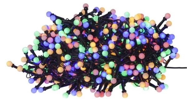 Eglo -LED Venkovní vánoční řetěz BERRY MINI 700xLED/8 funkcí 19m multicolor IP44