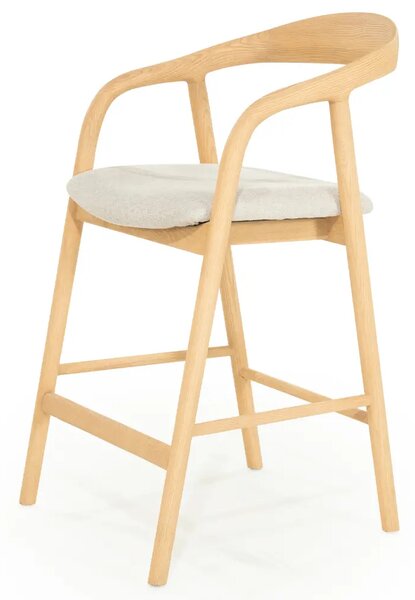 Eleonora Dřevěná barová židle Rayven 65 cm