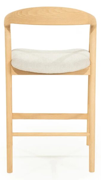 Eleonora Dřevěná barová židle Rayven 65 cm
