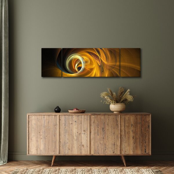 Obraz - Abstrakce v pohybu (170x50 cm)