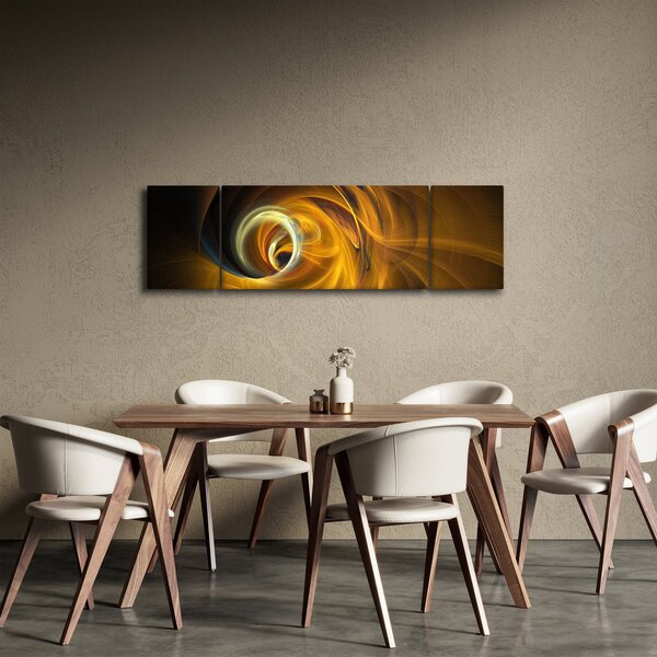 Obraz - Abstrakce v pohybu (170x50 cm)