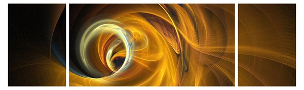 Obraz - Abstrakce v pohybu (170x50 cm)