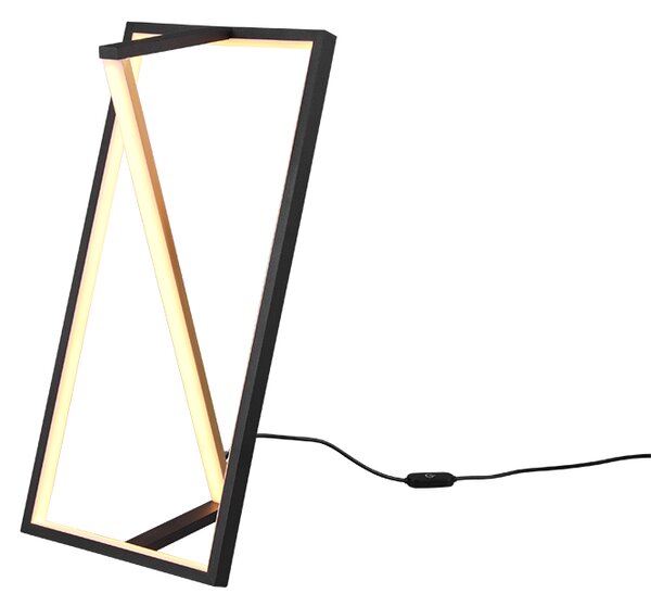 TRIO 526810132 EDGE lampička LED 9W/950lm 2300+3000+4000K matná černá stmívatelná
