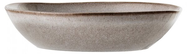 Bloomingville Béžový hluboký kameninový talíř Sandrine 22 cm