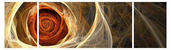 Obraz - Růže uměleckého duchu (170x50 cm)