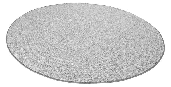 Šedý kulatý koberec ø 200 cm Wolly – BT Carpet