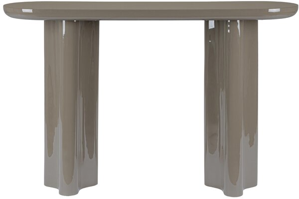 Bizzotto Hnědošedý toaletní stolek Otilia 120 x 30 cm