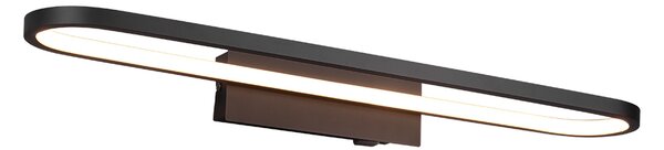 TRIO 283779132 GIANNI nástěnné svítidlo LED 22W/2700lm 3000K IP44 matná černá