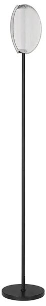 Nova Luce Kouřově šedá stojací LED lampa Noir 150 cm