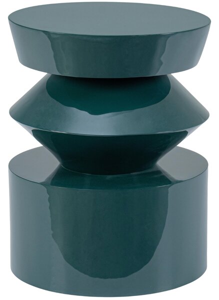 Bizzotto Zelený odkládací stolek Otilia Ø40 cm III