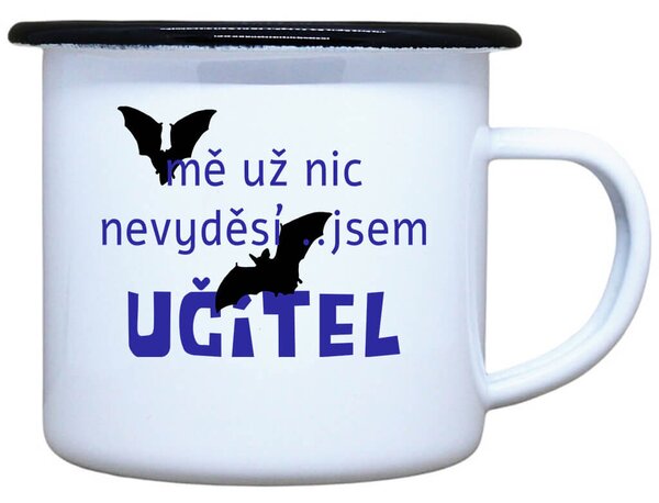 Plecháček s potiskem Jsem učitel Objem: 330 ml