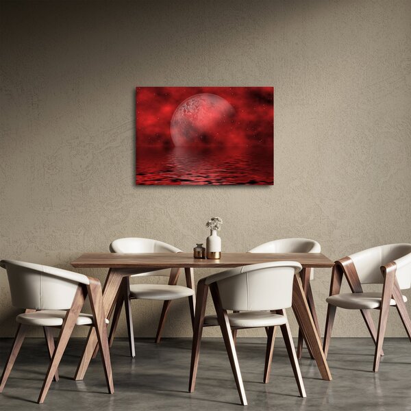 Obraz - Měsíc na hladině (70x50 cm)